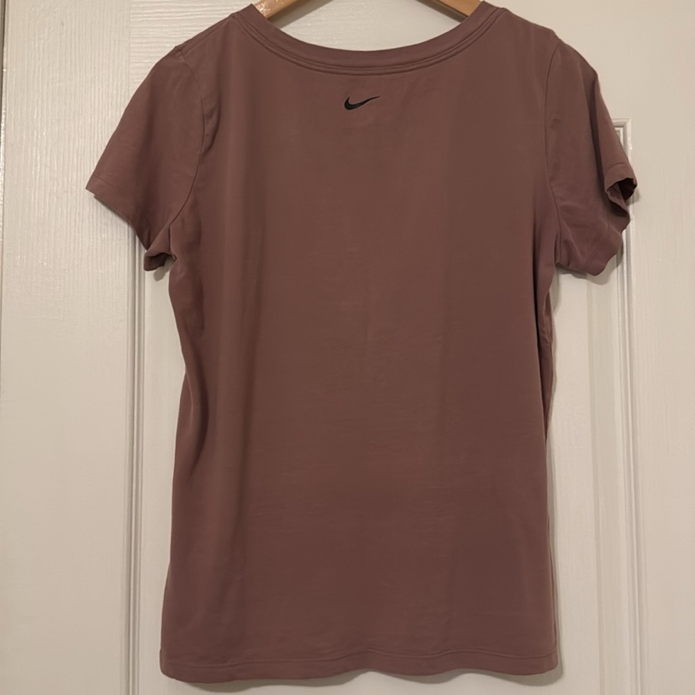 Nike Women's Short Sleeve Tee in Mauve - Picture 2 of 5